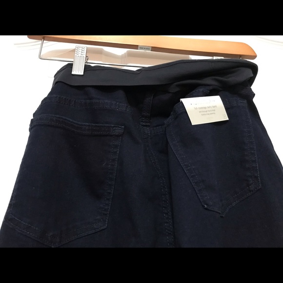 NWT. Aglow Maternity bootcut denim Size 18 Full coverage belly band - Picture 6 of 8
